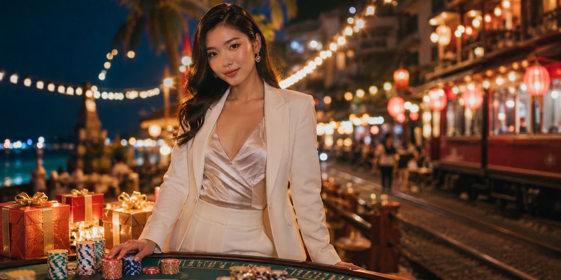 Người dùng Hà Nội nhận cashback và thực hiện nạp tiền online qua điện thoại tại bãi biển